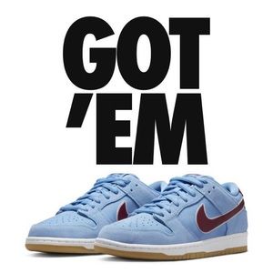 Phillies Nike Dunk Low Premium men’s 6.5 women’s 8 NIB